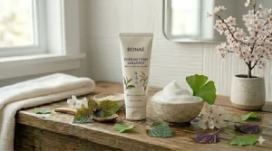 Eco-friendly and cruelty-free Korean foam cleanser popular in Canadian clean beauty trends.