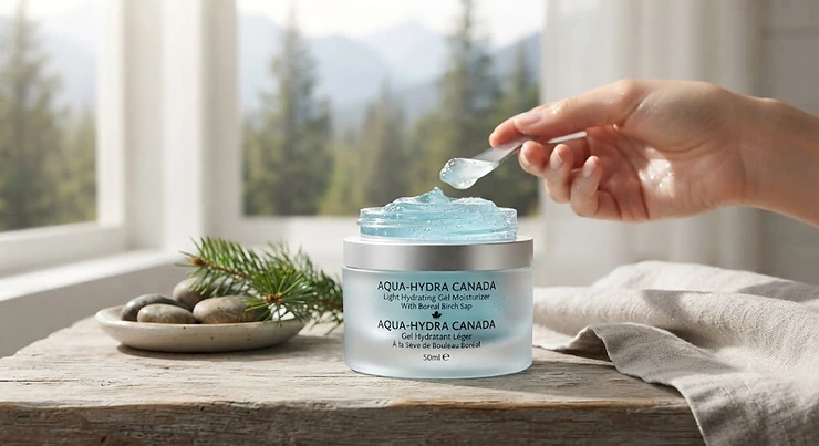 Best gel moisturizer for hydrated skin in Canada.