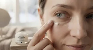 Anti-aging eye cream for puffiness that tightens and brightens the delicate under-eye area.
